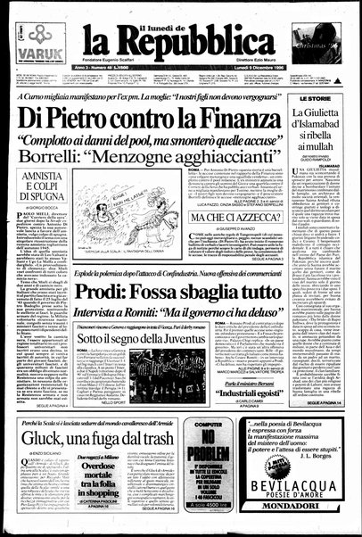 Il lunedì de La repubblica